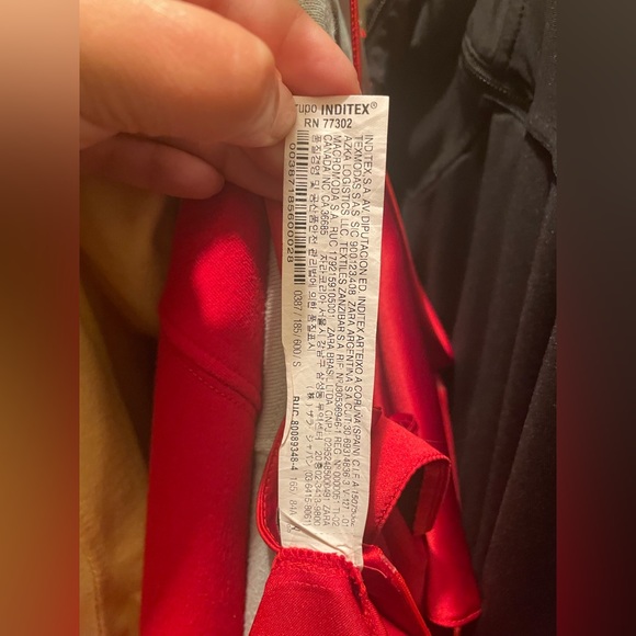 Zara red dress size S - Picture 3 of 7